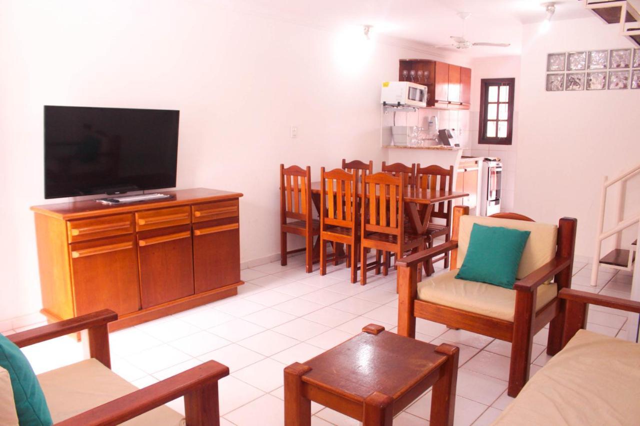 Casa Duplex 3 Suites Em Condominio Porto Seguro Bagian luar foto
